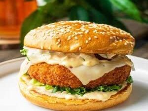 Paneer Cheese Burger