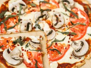 Mushroom pizza ( Reg.)